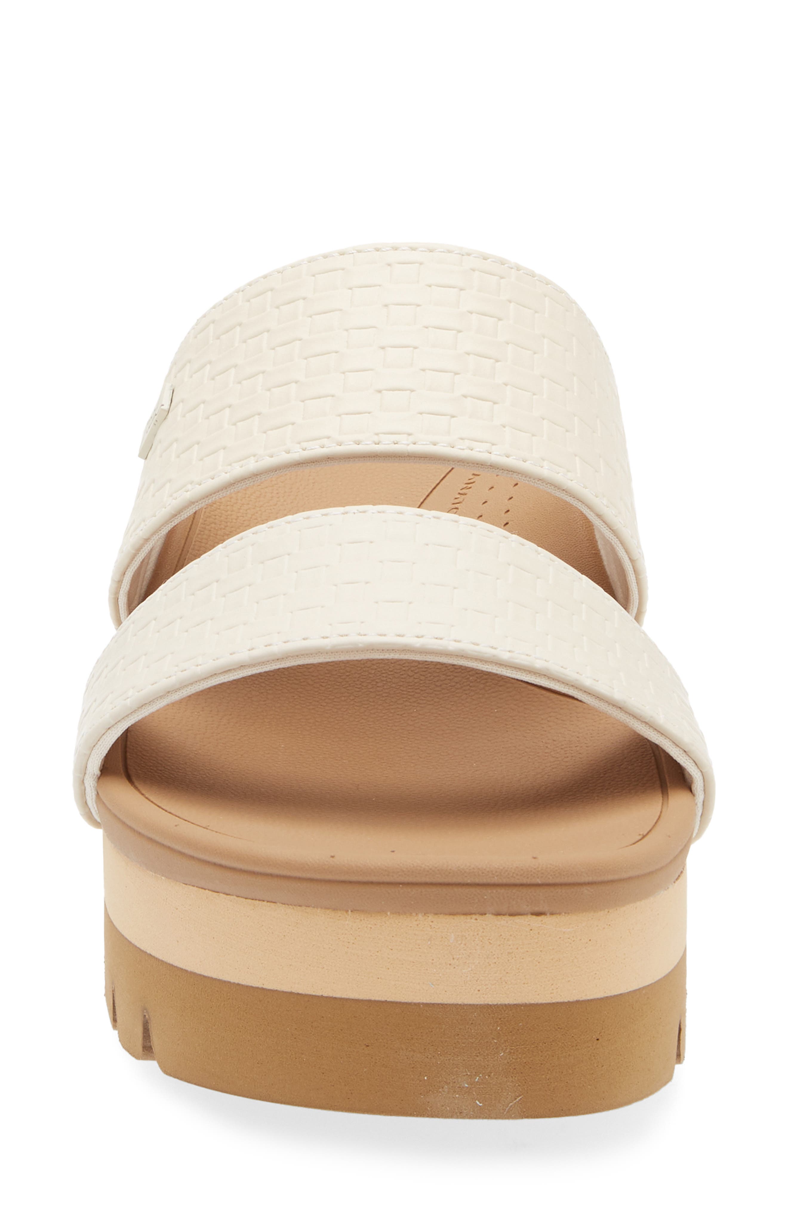 Reef Banded Horizon 2.5 Platform Slide Sandal, Alternate, color, Vintage Emboss