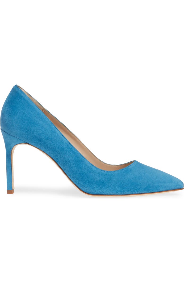 Manolo Blahnik BB Pointed Toe Pump, Alternate, color,