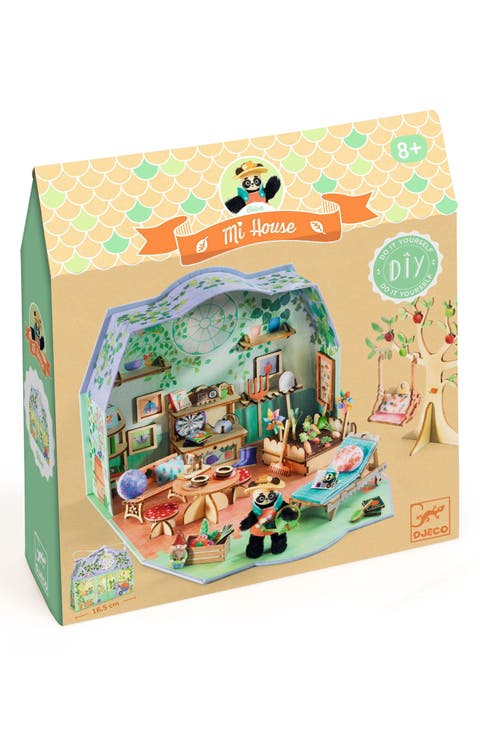 Kids' DIY Mi House Olive Model Kit