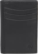 Johnston & Murphy Hunter Glazed Leather Money Clip Wallet