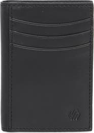 Johnston & Murphy Hunter Glazed Leather Money Clip Wallet