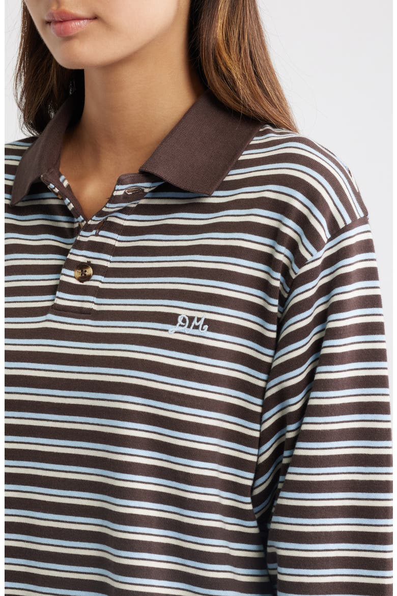 Remie Striped Rugby Shirt, Alternate, color, MULTI