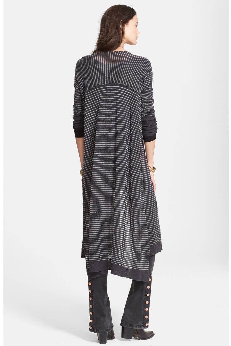 'Merci' Cardigan, Alternate, color, DEEP GREY COMBO