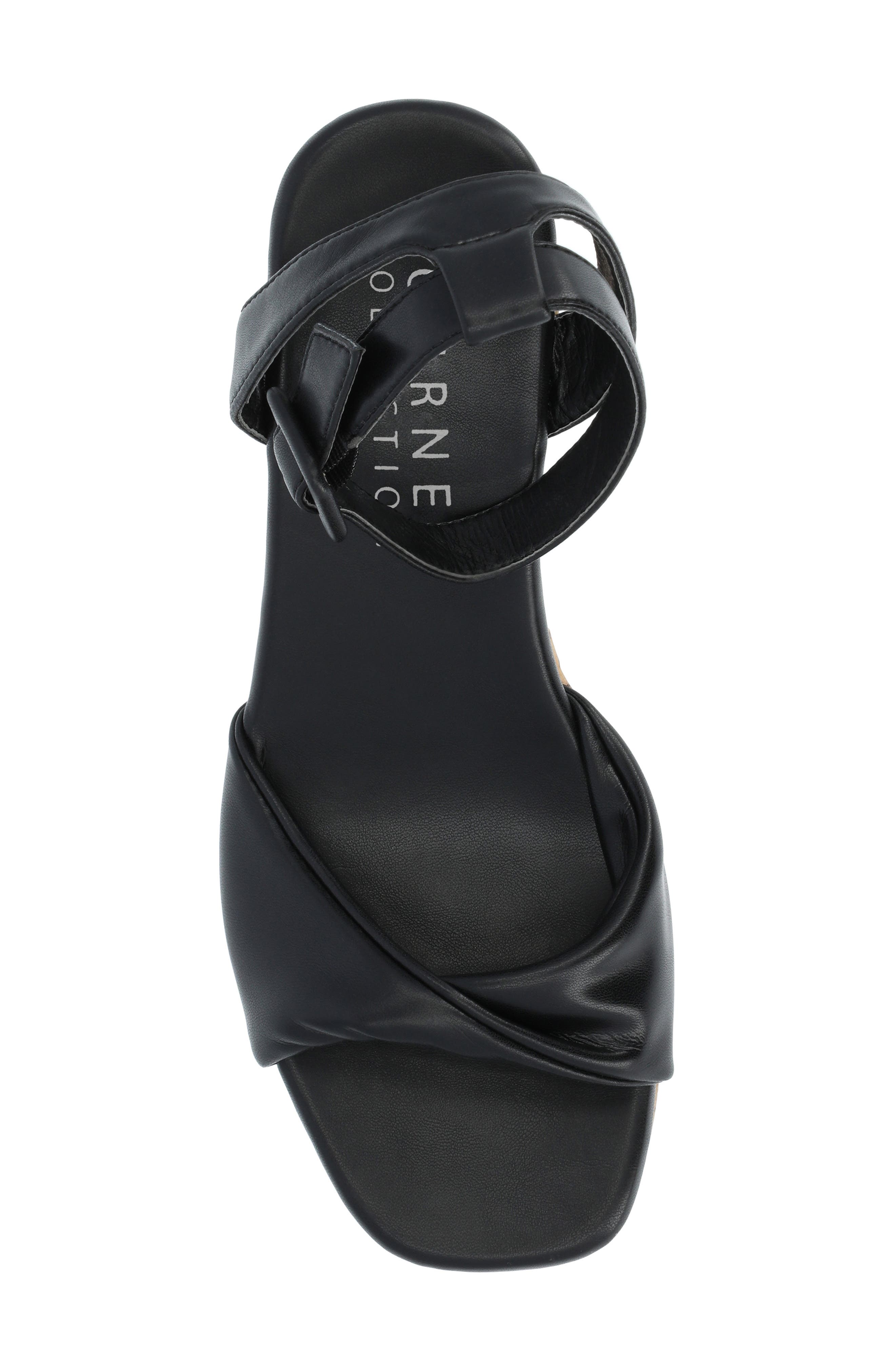 Eianna Sandal, Alternate, color, BLACK