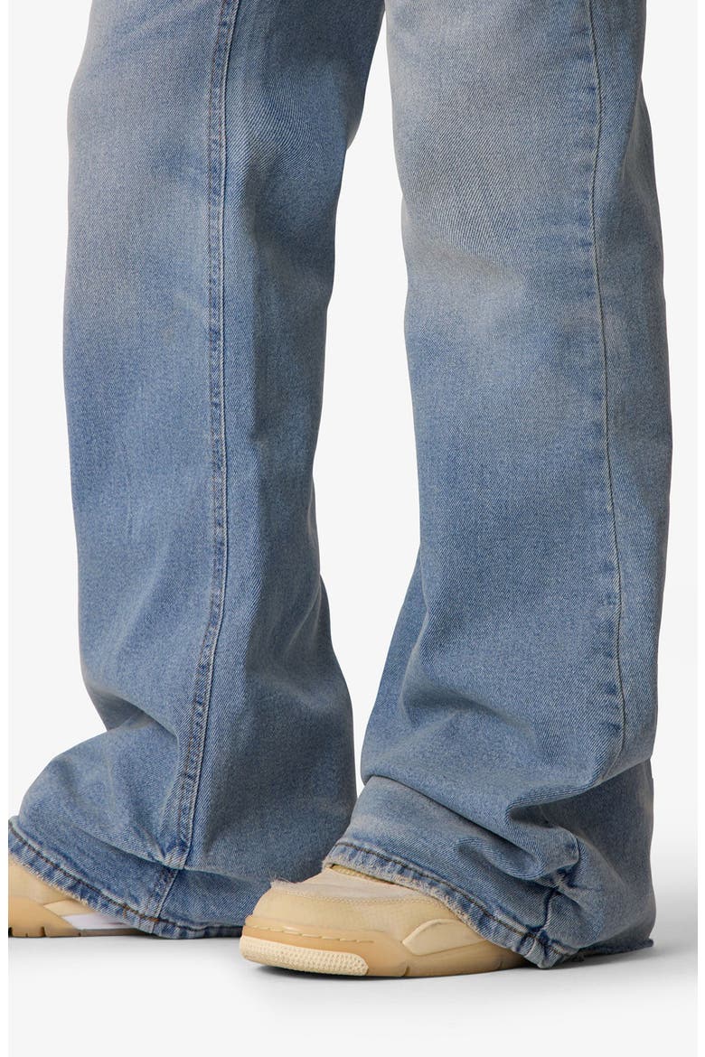 Super Flare Jeans, Alternate, color, WESTERN BLUE