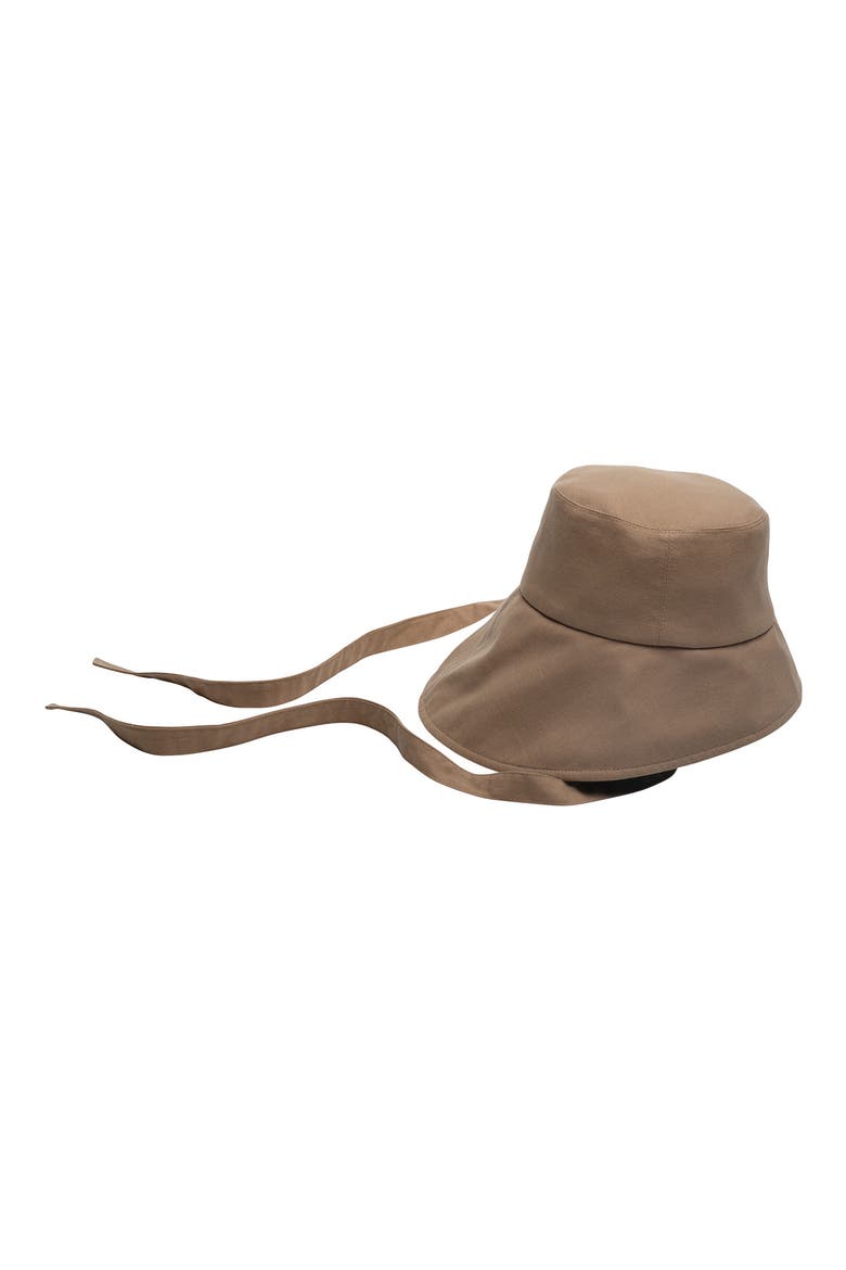 Ally Asymmetric Bucket Hat, Main, color, CAMEL