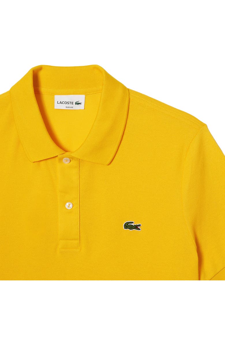 Lacoste Slim Fit Piqué Polo, Alternate, color, C7t Pistil