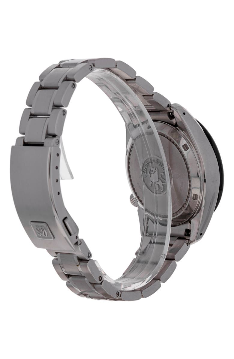 Watchfinder & Co. Grand Seiko Preowned 2021 Sport Collection SBGE253 Bracelet Watch, 40mm, Alternate, color, Black