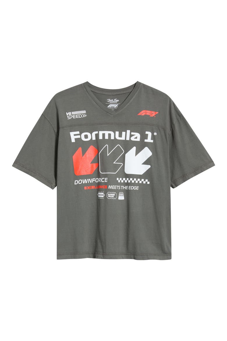 F1® Downforce Hockey T-Shirt, Alternate, color, VINTAGE BLACK