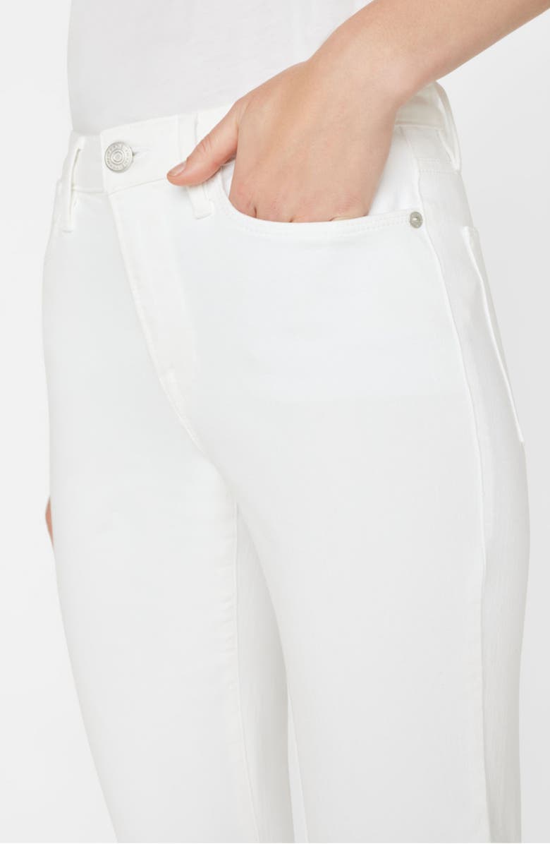 FRAME Le Easy Flare Jeans, Alternate, color, Blanc