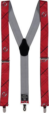 EAGLES WINGS Men's Red New Jersey Devils Suspenders