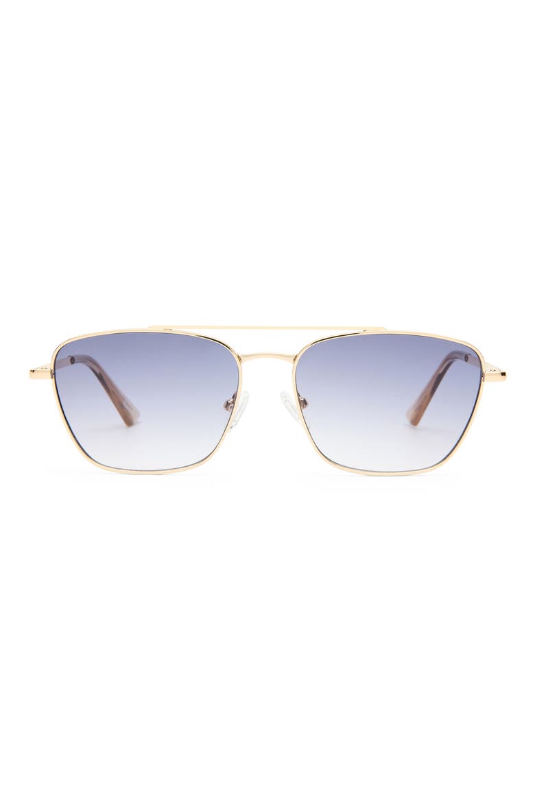 Diametric II Gradient Navigator Sunglasses, Main, color, GOLD