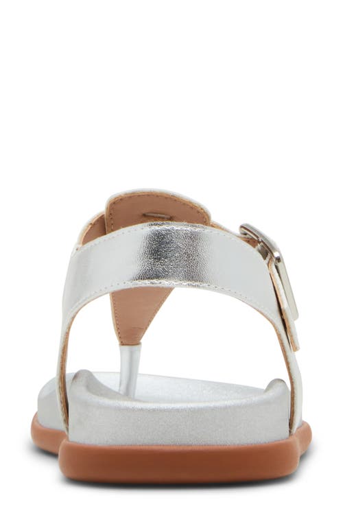 Blondo Niomi Ankle Strap Sandal In Silver