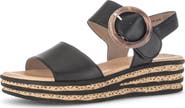 Gabor Ankle Strap Wedge Sandal