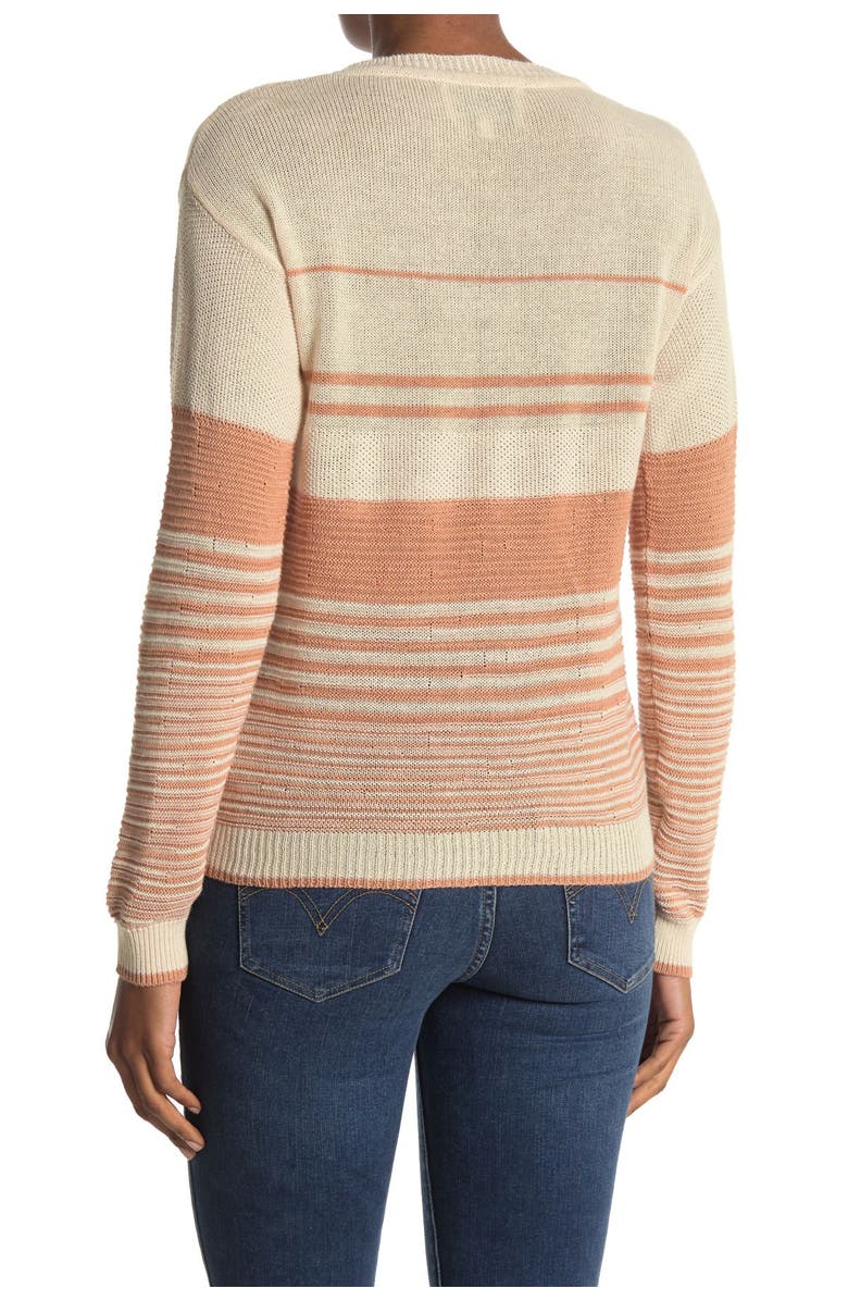 Heartloom Lightweight Stripe Pullover Sweater, Alternate, color,