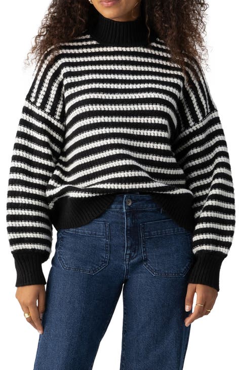 NWOT Sanctuary Feeling Sporty Sweater in Cashew/Black size outlet X-Large