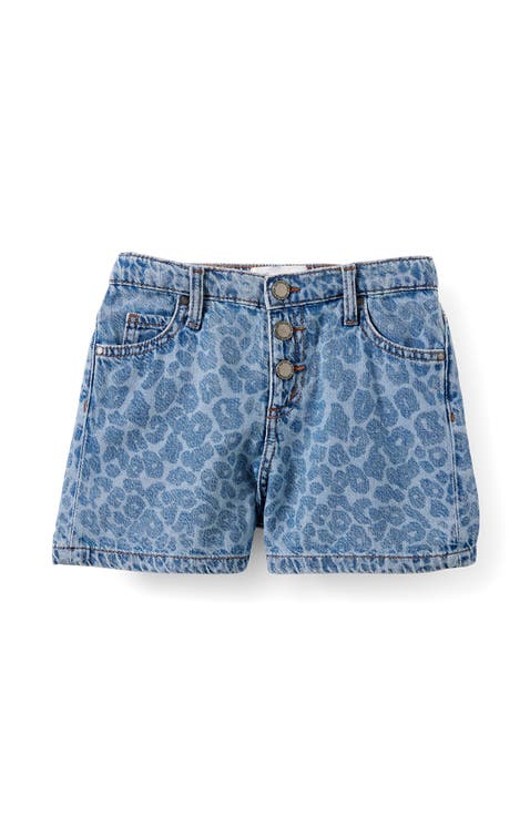 Kid's Snap Front Denim Short