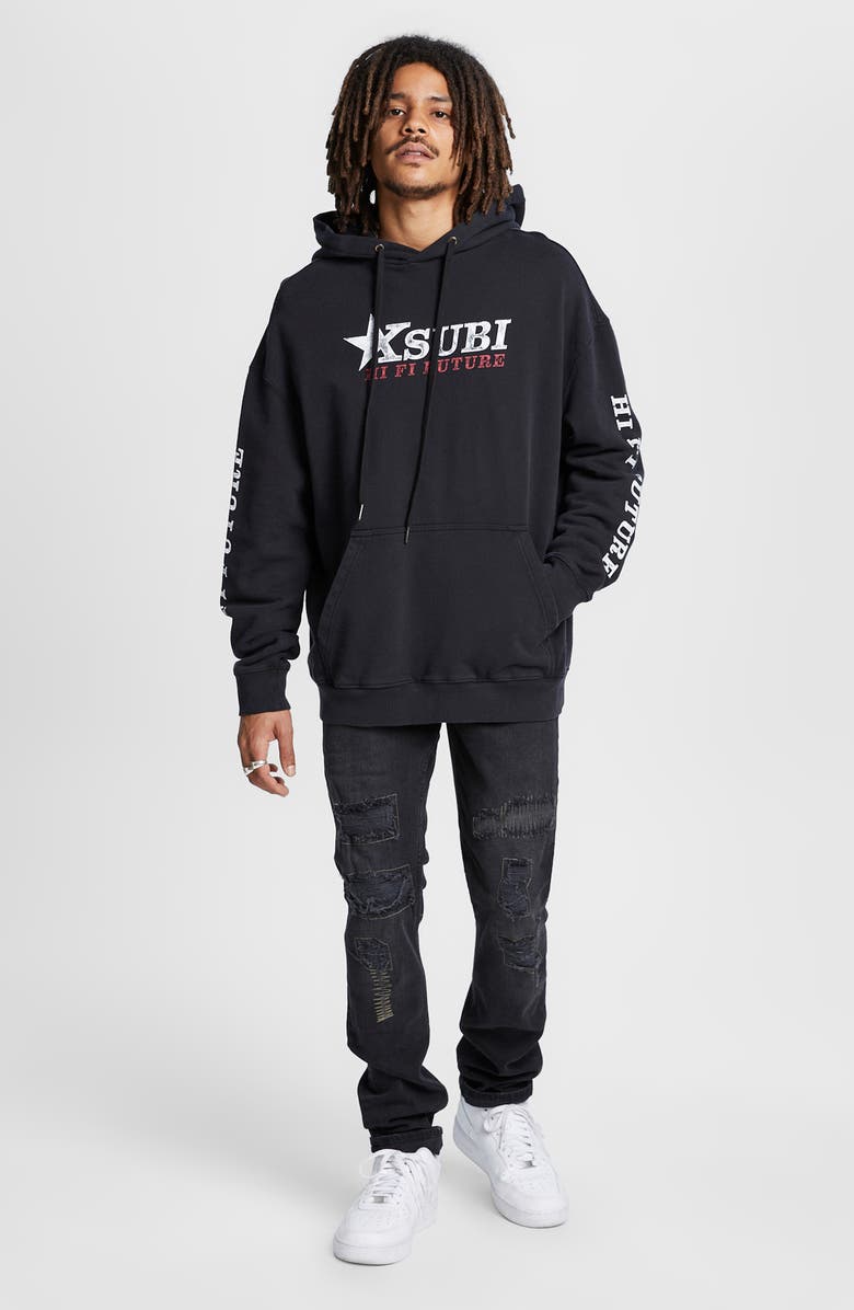 Ksubi Men's Hi Fi Logo Hoodie, Alternate, color,