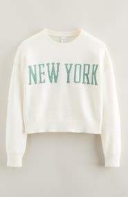 Nordstrom Kids' Intarsia Crewneck Sweater