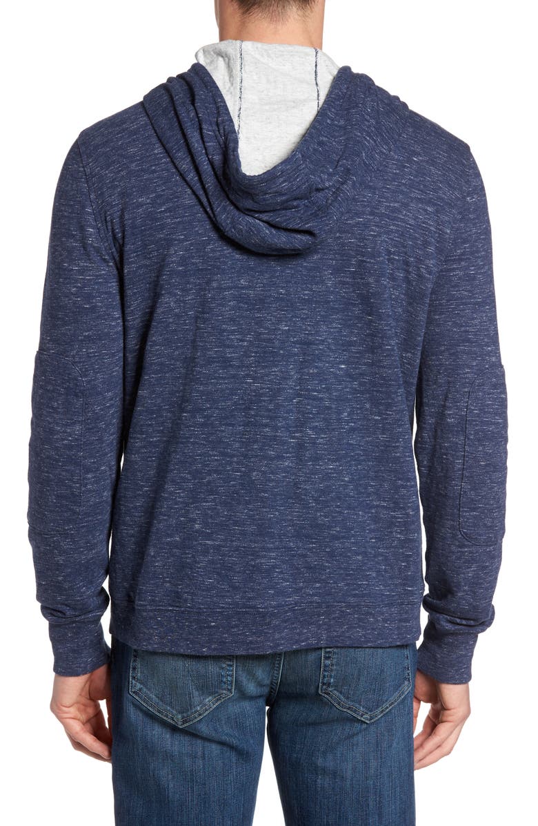 Grayers Blake Double Cloth Henley Hoodie, Alternate, color,
