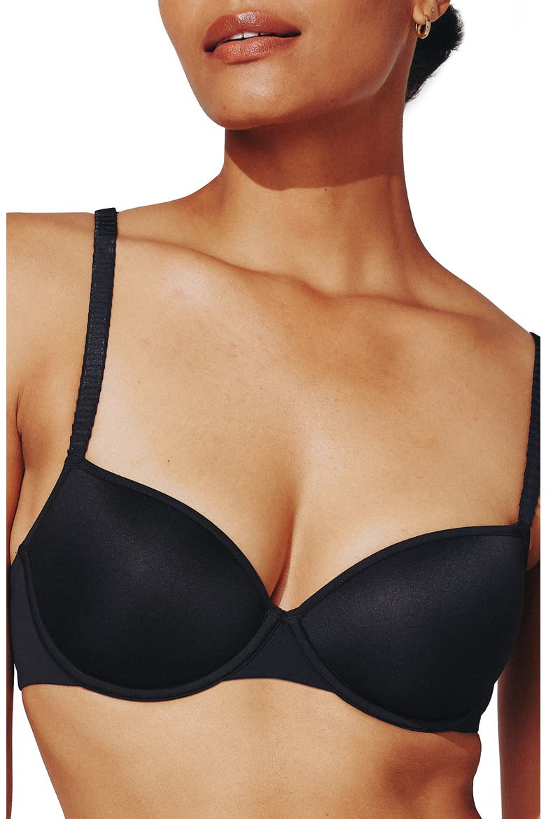 24\/7® Classic Underwire T-Shirt Bra, Alternate, color, BLACK