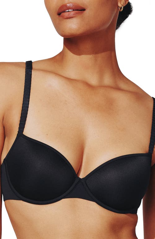 Thirdlove 24/7 Classic Underwire T-shirt Bra In Black
