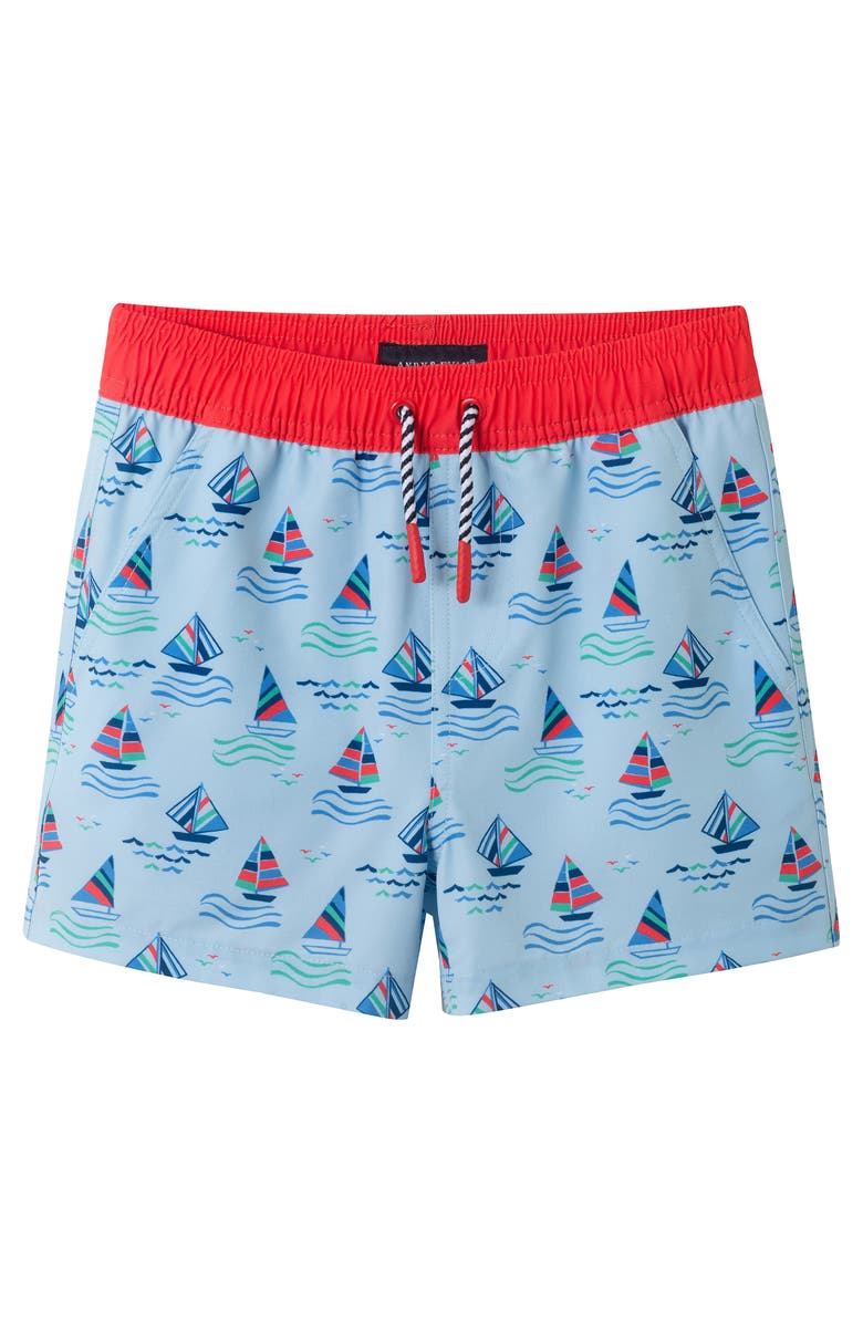 Andy & Evan Kids' Volley Swim Trunks, Main, color, 