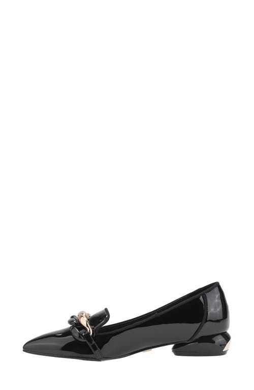 Ninety Union Mira Pointed Toe Flat In Black