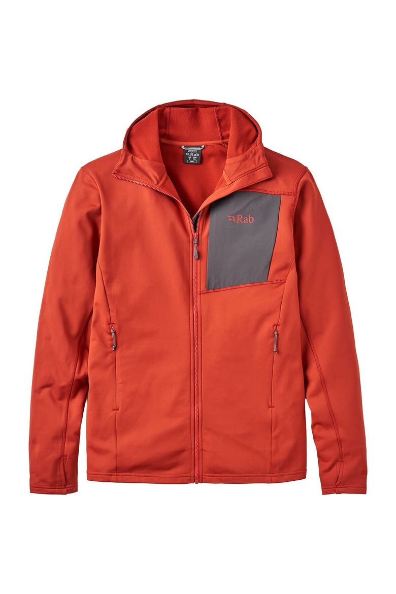 Superflux Hooded Jacket - Men's, Main, color, Tuscan Red