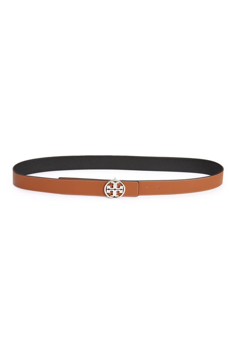 Miller 1.5-Inch Reversible Logo Belt, Alternate, color, BLACK / CLASSIC CUOIO / SILVER