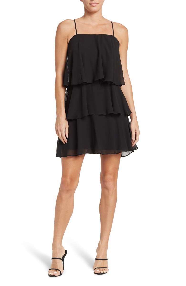 Sam Edelman Tiered Mini Dress, Main, color,