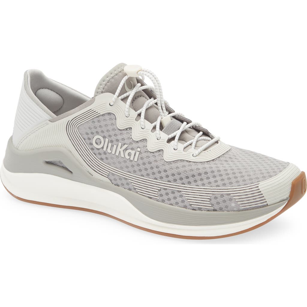 OluKai Ahi Sneaker in Ash /Sterling  product