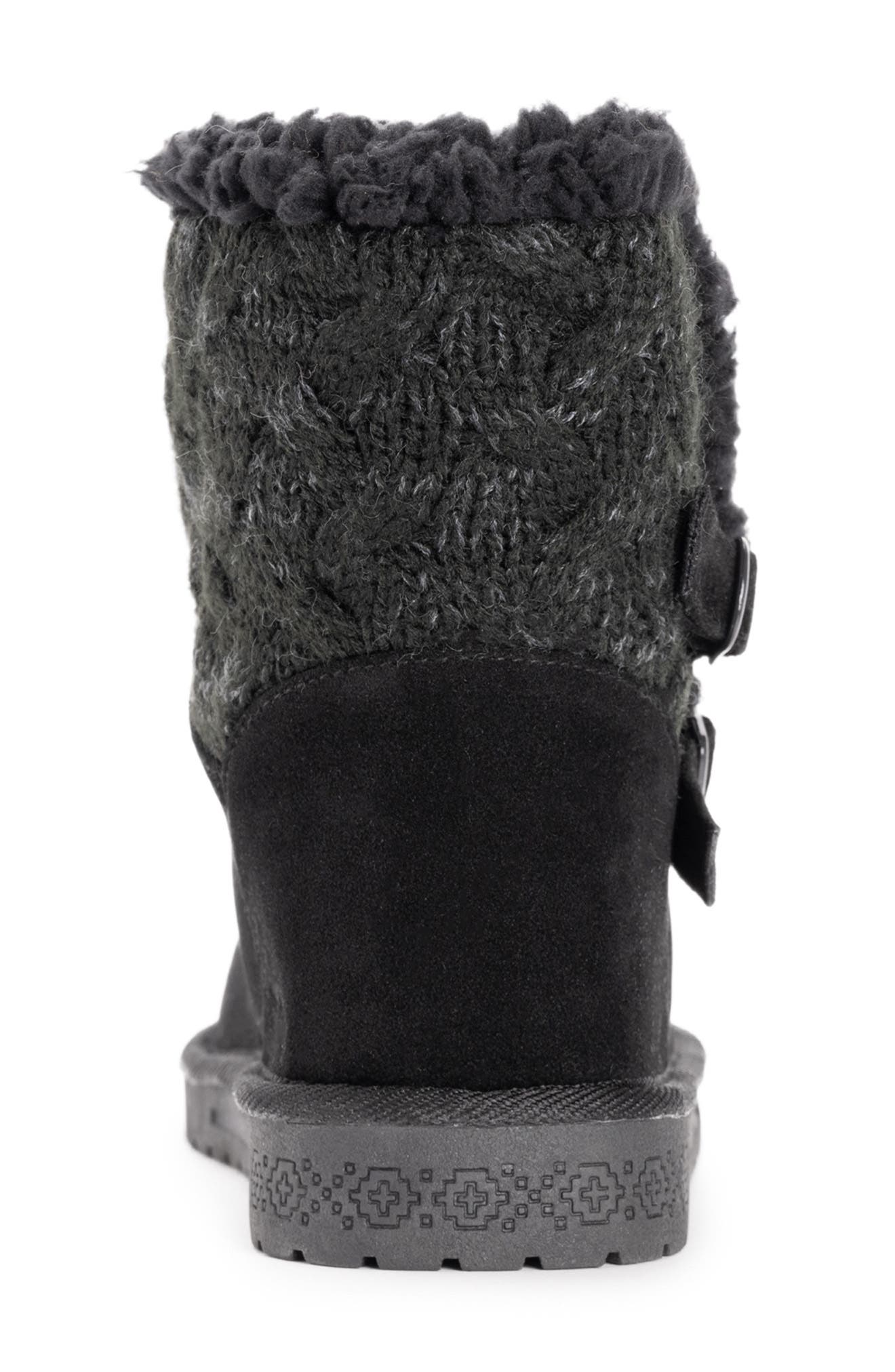 Alyx Faux Fur Lined Boot, Alternate, color, EBONY
