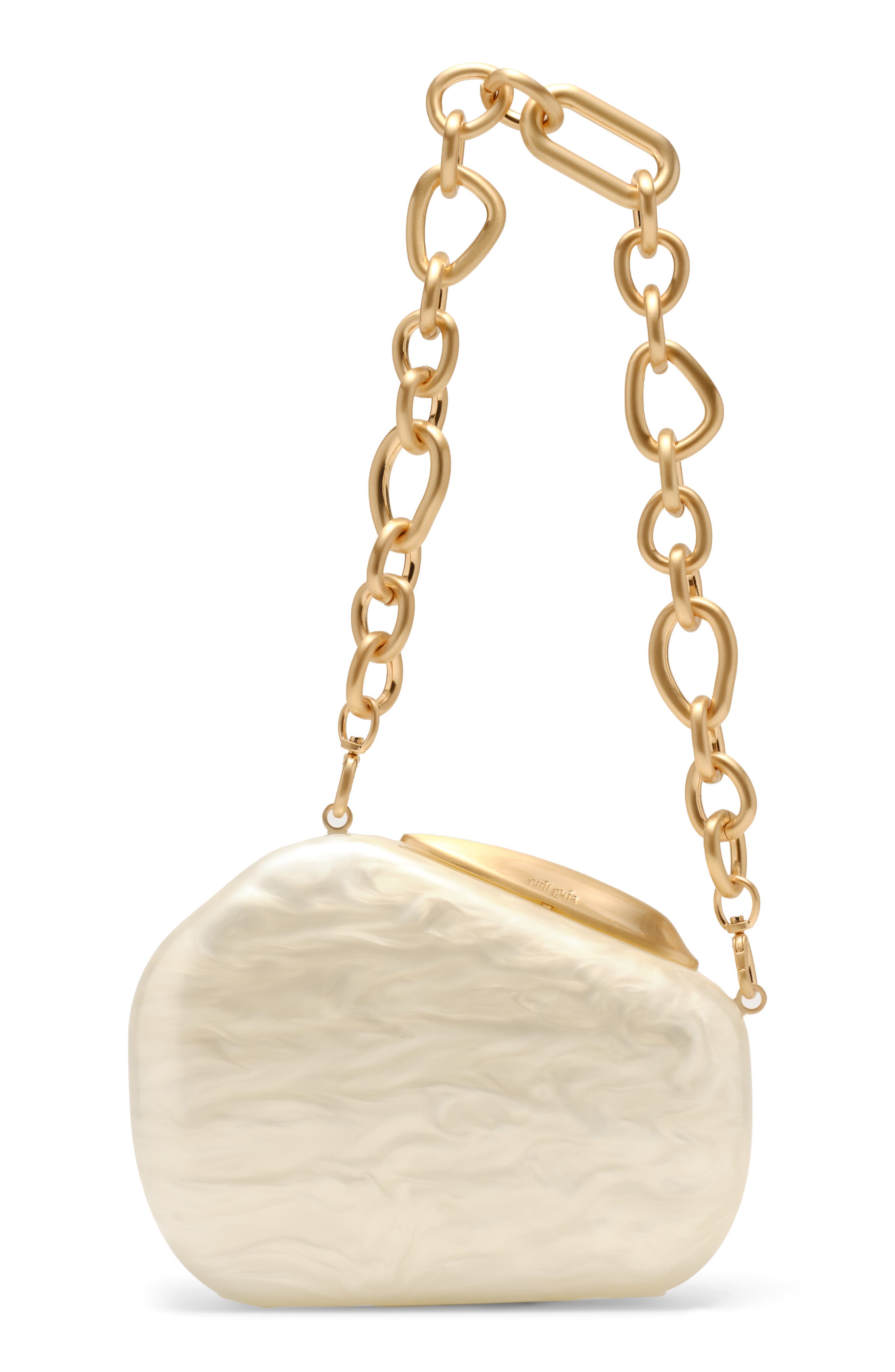 Althea Clutch, Alternate, color, IVORY