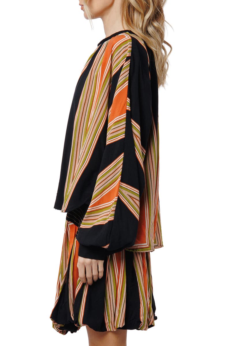 CIEBON Karoline Print Top, Alternate, color, Black Multi