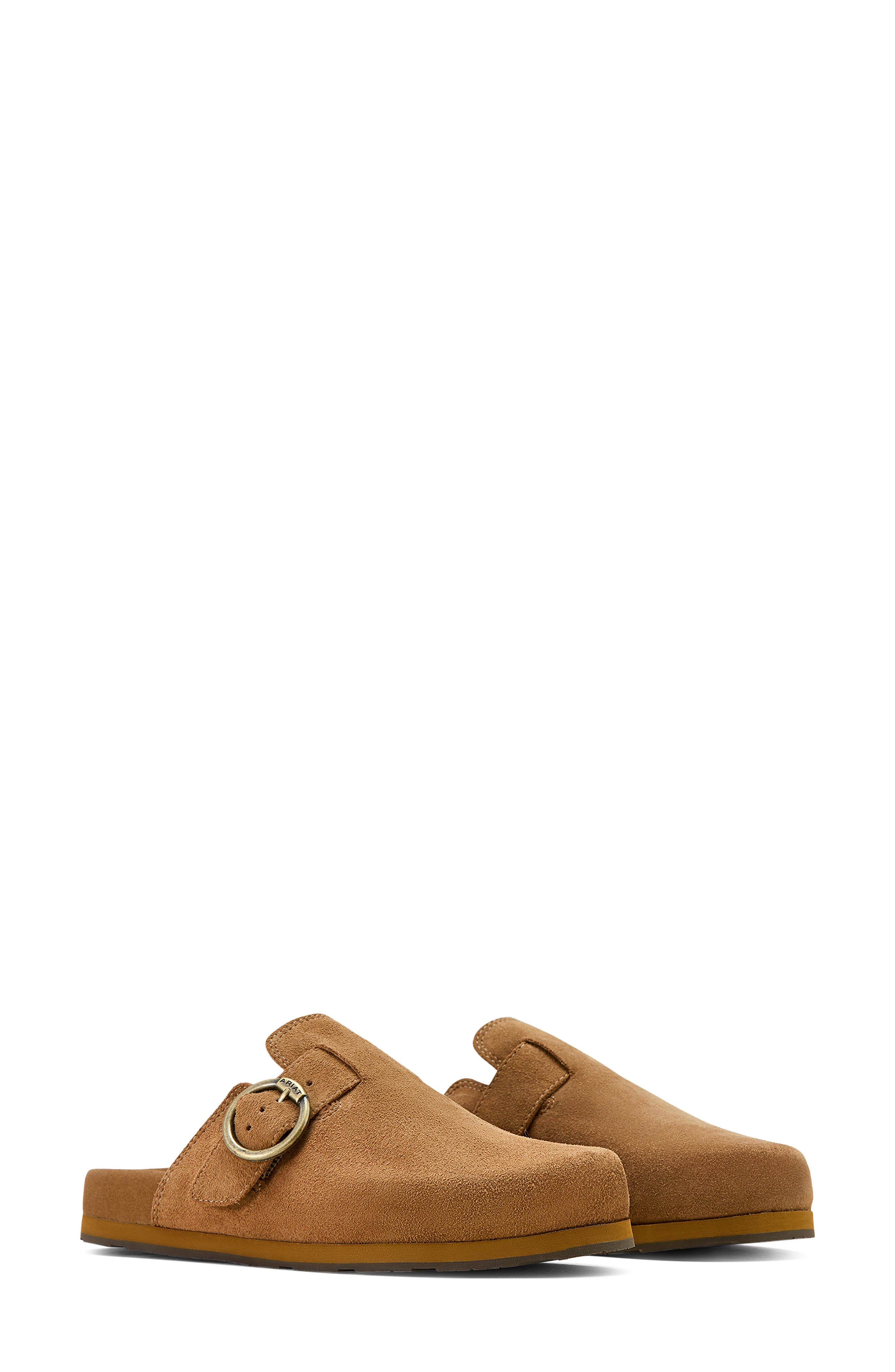 Ariat Country Mule, Alternate, color, Caramel Suede