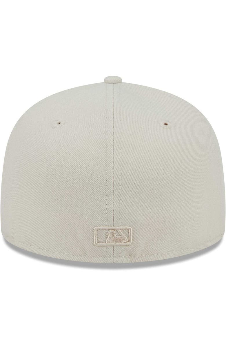 New Era Men's New Era Khaki San Francisco Giants Tonal 59FIFTY Fitted Hat, Alternate, color, 