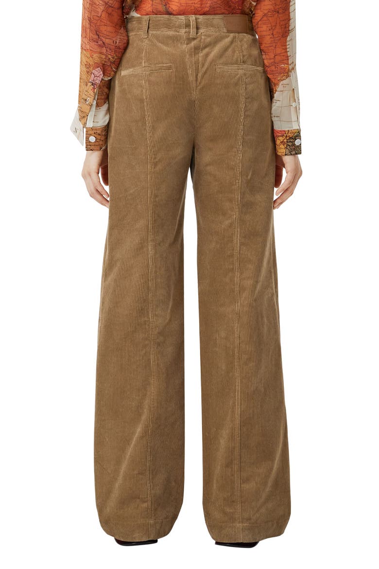 Blakely High Waist Flare Corduroy Pants, Alternate, color, CAMEL