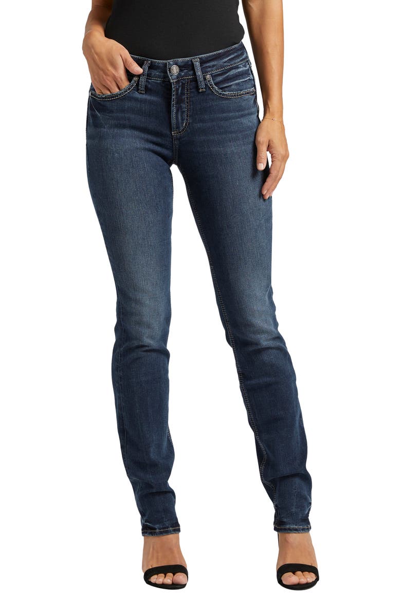 Suki Straight Leg Jeans, Main, color, INDIGO