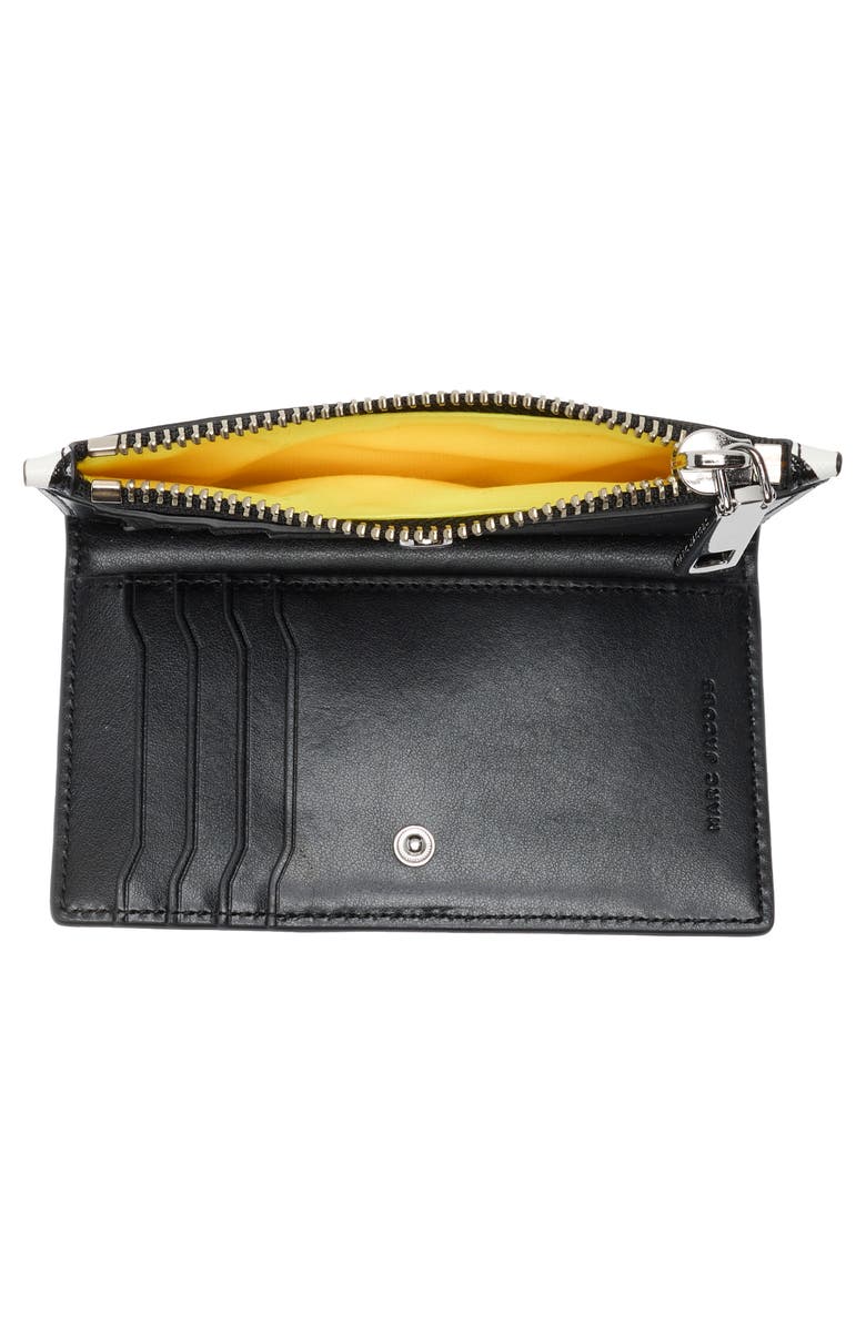 Marc Jacobs Spot Medium Flat Wallet, Alternate, color, 