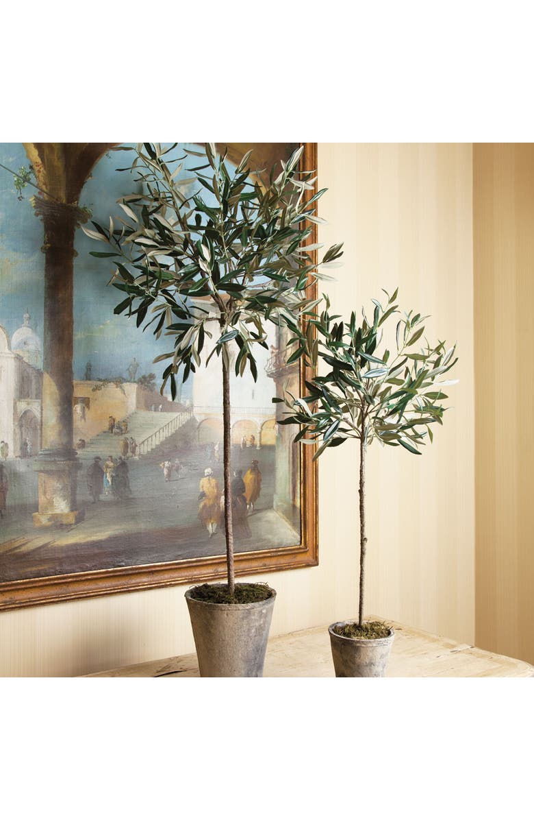 Napa Home & Garden Olive Tree Potted 46", Alternate, color, Green