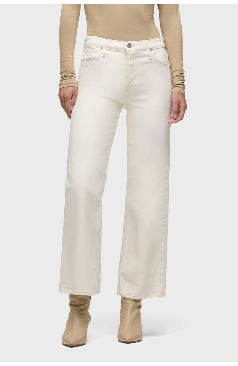 Hudson Jeans Rosie Wide Leg Ankle, Main, color, Ecru