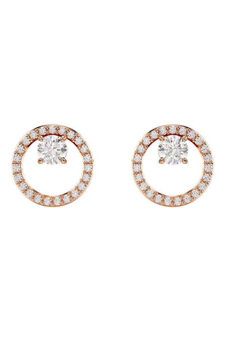 Constella Drop Earrings, Alternate, color, ROSE GOLD