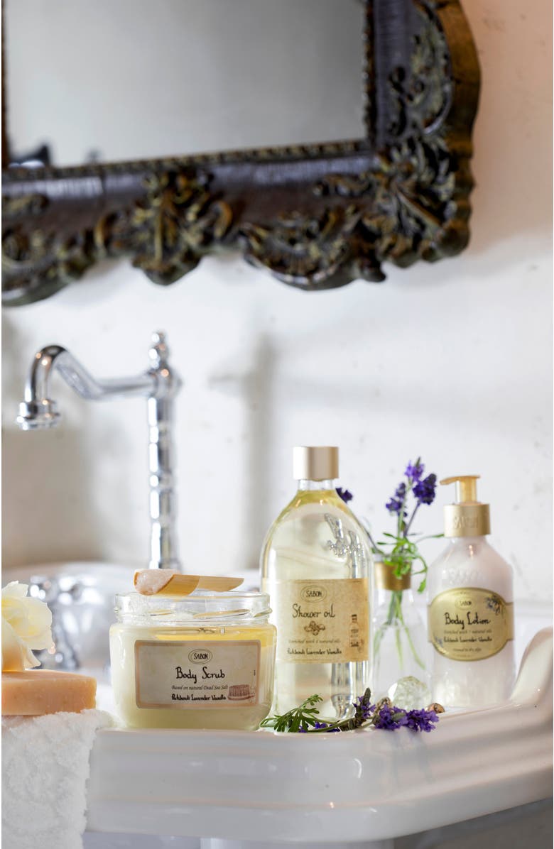 SABON Shower Oil Patchouli Lavender Vanilla, Alternate, color, 500 Ml