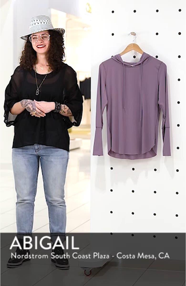 Waves Lilac Crop Top, sales video thumbnail