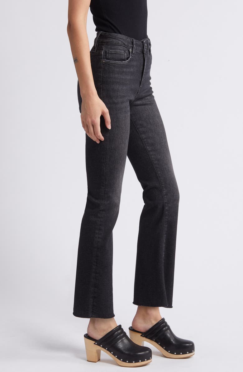 FRAME Le Crop Mini Boot Raw Hem Jeans, Alternate, color, 