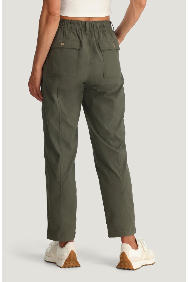 Topogrid Water Resistant Pants, Alternate, color, DARK FOREST