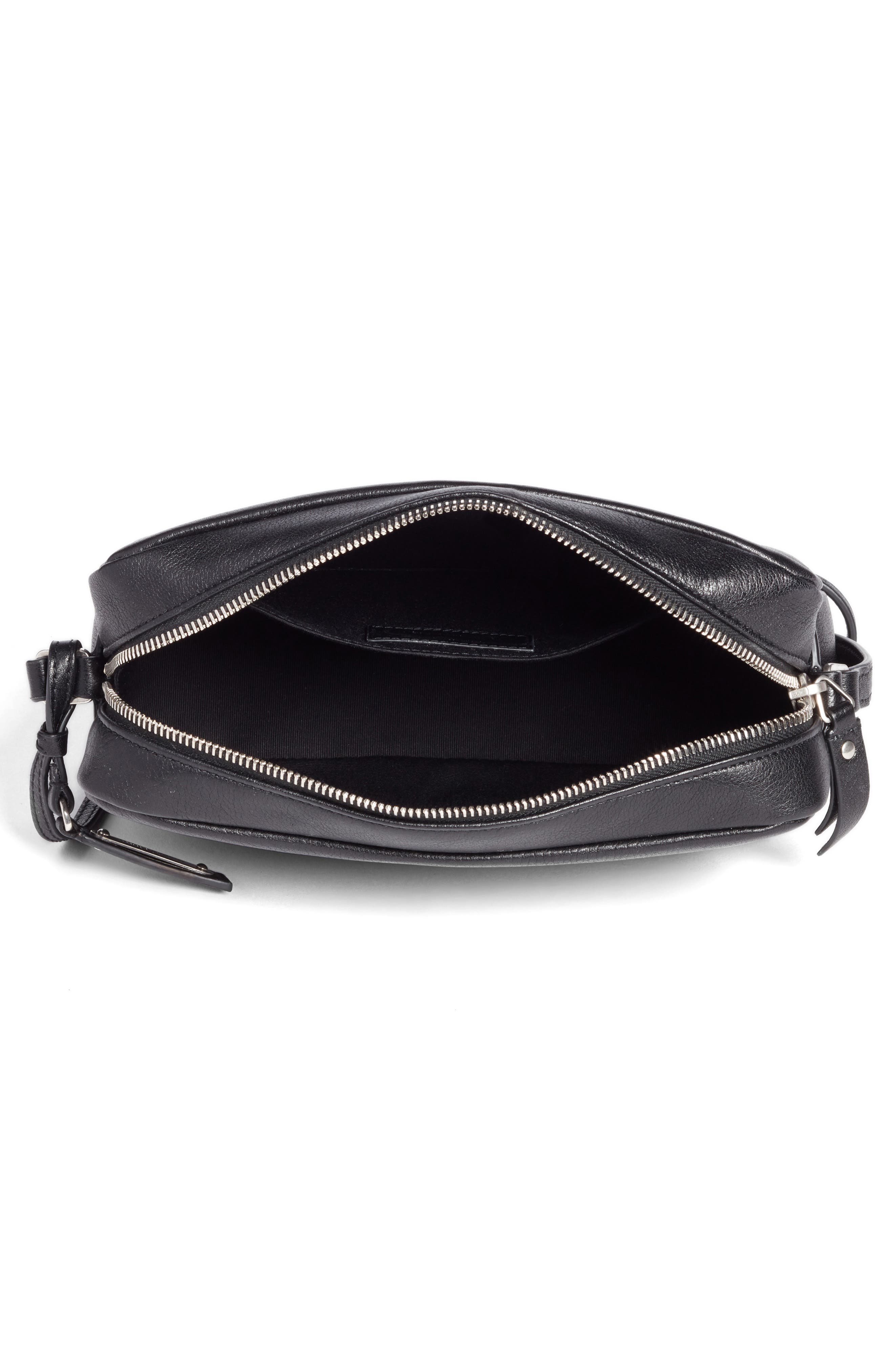 Saint Laurent Small Mono Leather Camera Bag, Alternate, color, 