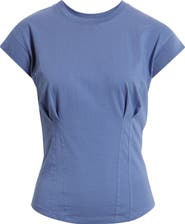 Treasure & Bond Pintuck Cotton T-Shirt