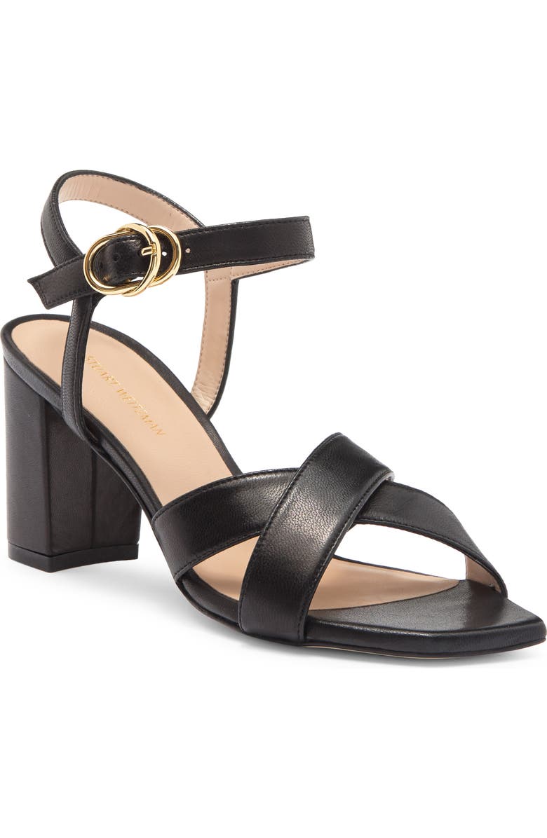 Stuart Weitzman Analeigh 75 Block Heel Sandal, Main, color,